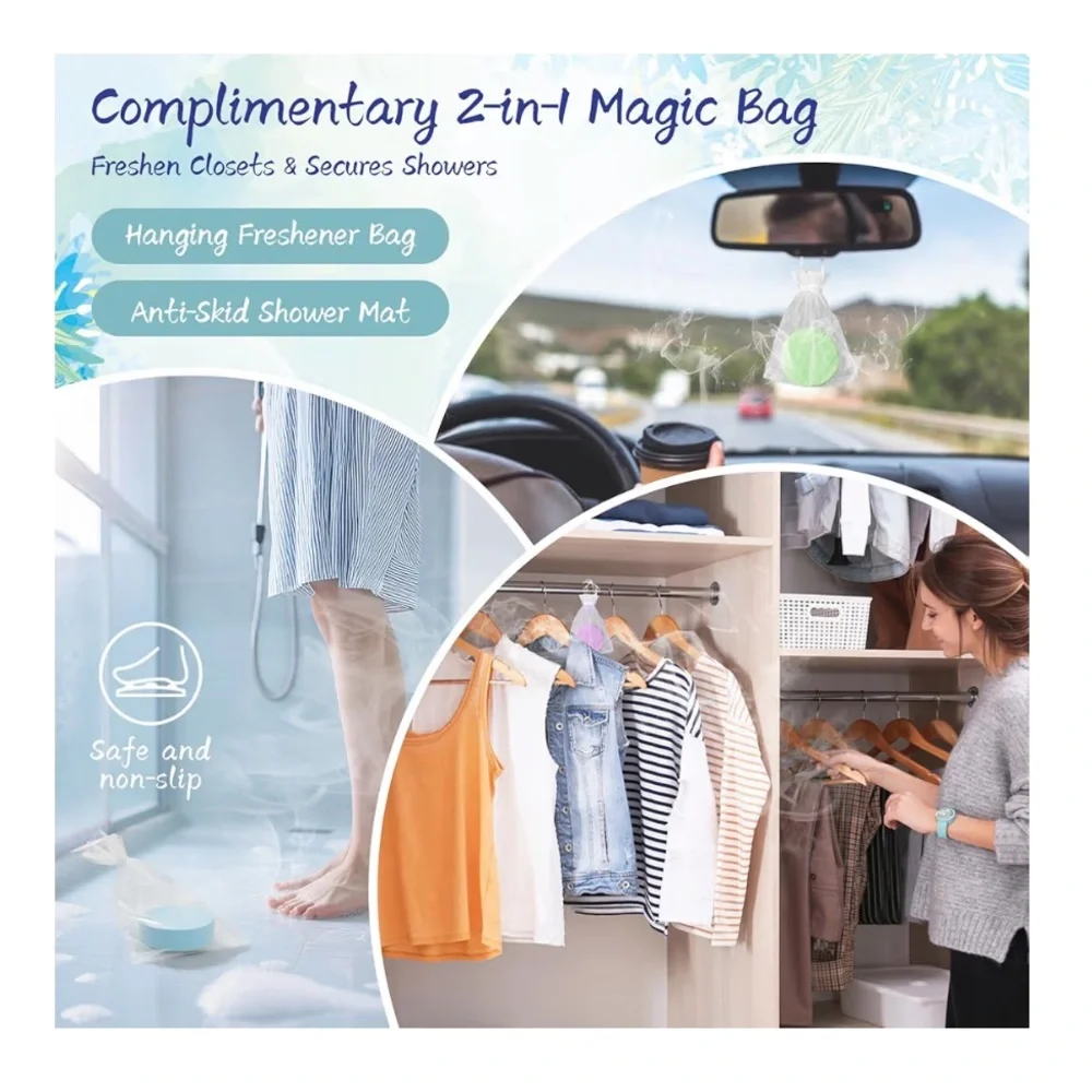 Aromatherapy Shower Steamers 8-Pack – Spa Gift Set | New in Box - Picture 7 of 8